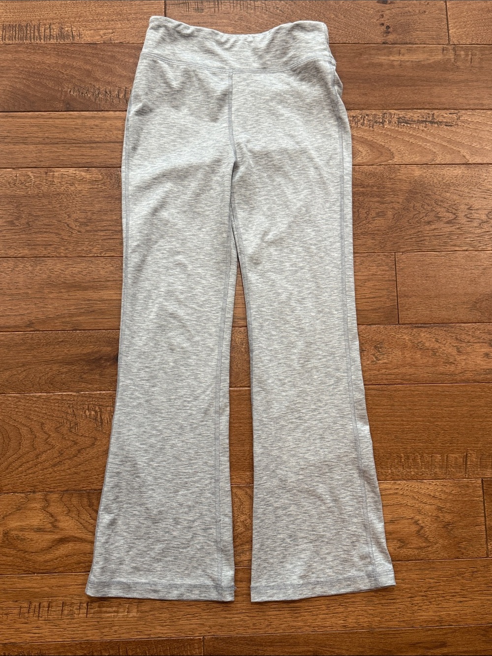 TEK Gear Soft Tek Flare Leggings - Heather Gray - M (8)